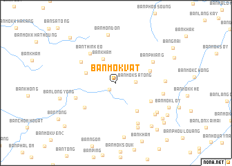 map of Ban Môkvat