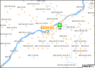 map of Ban Mok