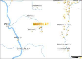 map of Ban Mo Lao