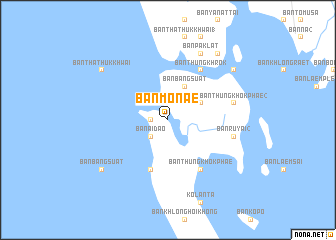 map of Ban Mo Nae