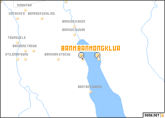 map of Ban Mong Klua