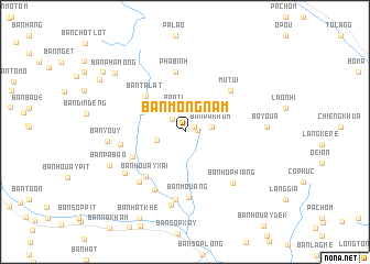 map of Ban Mong-Nam