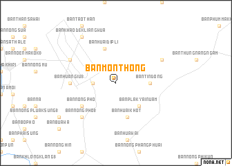 map of Ban Mon Thong