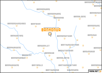 map of Ban Mo Nua