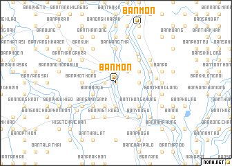 map of Ban Mon