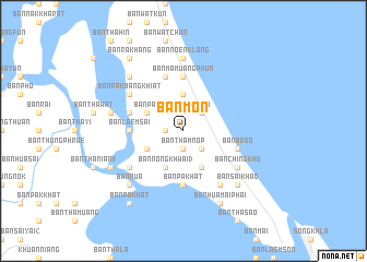 map of Ban Mon