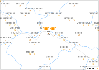 map of Bản Mon