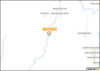 map of Ban Mon