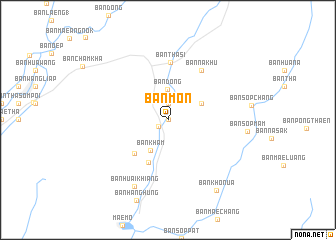 map of Ban Mon