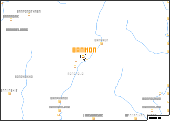 map of Ban Mon