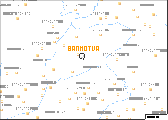 map of Ban Mot Va