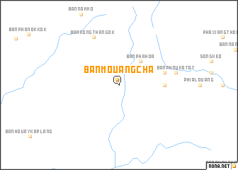 map of Ban Mouang Cha