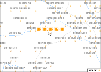 map of Ban Mouangkai