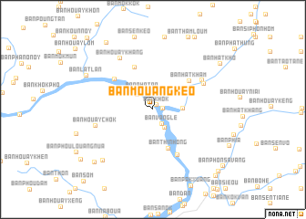 map of Ban Mouangkèo