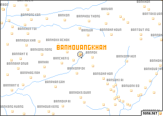 map of Ban Mouangkham