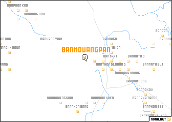 map of Ban Mouangpan