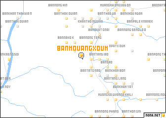 map of Ban Mouangxoum