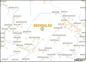 map of Ban Moulao