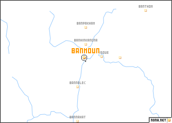 map of Ban Moun