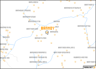 map of Ban Moy