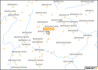 map of Ban Mo