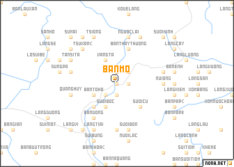 map of Bản Mô