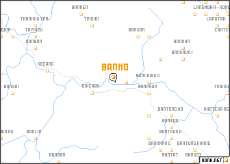 map of Bản Mơ