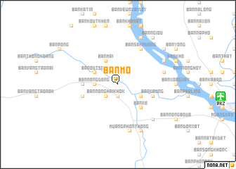 map of Ban Mo