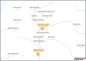 map of Ban Mo