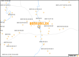 map of Ban Muak Lek