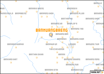 map of Ban Muang Baeng
