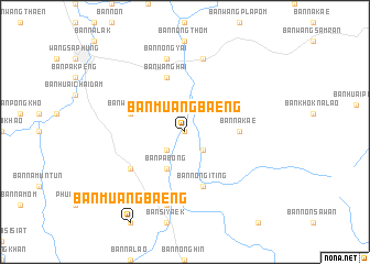 map of Ban Muang Baeng