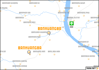 map of Ban Muang Ba