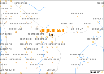 map of Ban Muangba