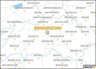 map of Ban Muang Chak