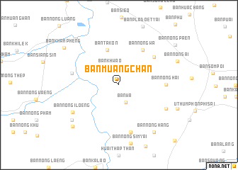 map of Ban Muang Chan