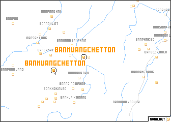 map of Ban Muang Chet Ton