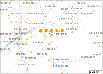 map of Ban Muang Chi