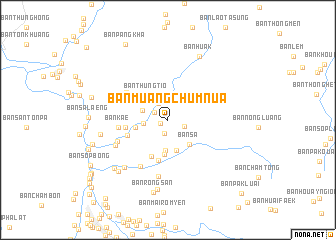 map of Ban Muang Chum Nua