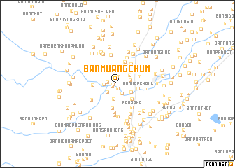 map of Ban Muang Chum