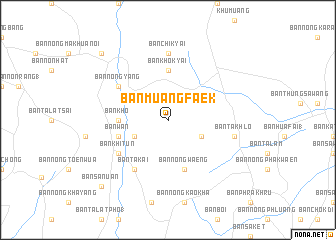 map of Ban Muang Faek