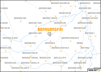 map of Ban Muang Fai