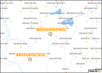 map of Ban Muang Fang