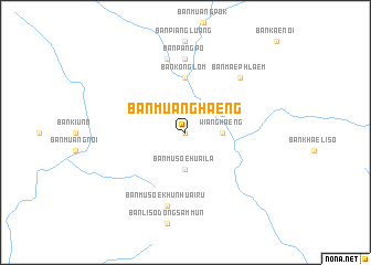 map of Ban Muang Haeng