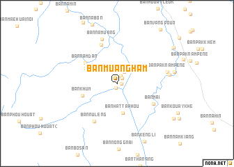 map of Ban Muangham