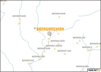 map of Ban Muanghiam