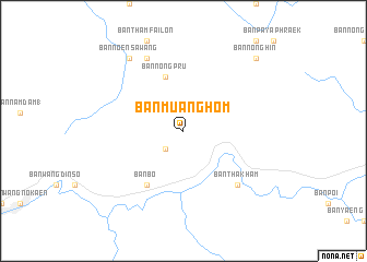 map of Ban Muang Hom