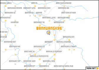 map of Ban Muang Kae