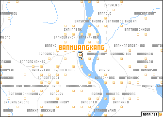 map of Ban Muangkang