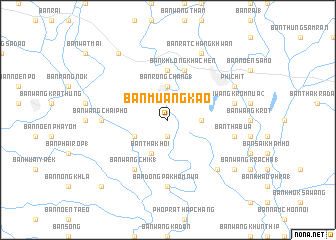 map of Ban Muang Kao